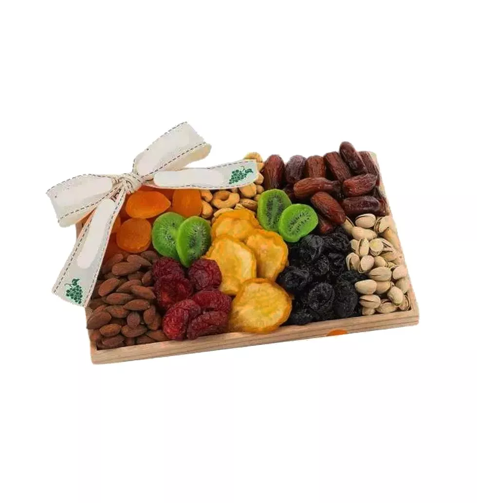 Exotic Tropical Fruit And Nut Medley