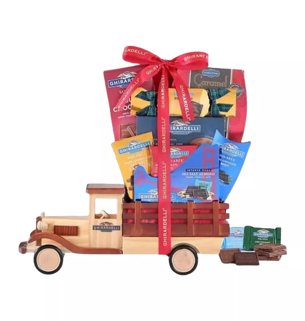 Ghirardelli's Chocolate Nostalgia Truck Hamper