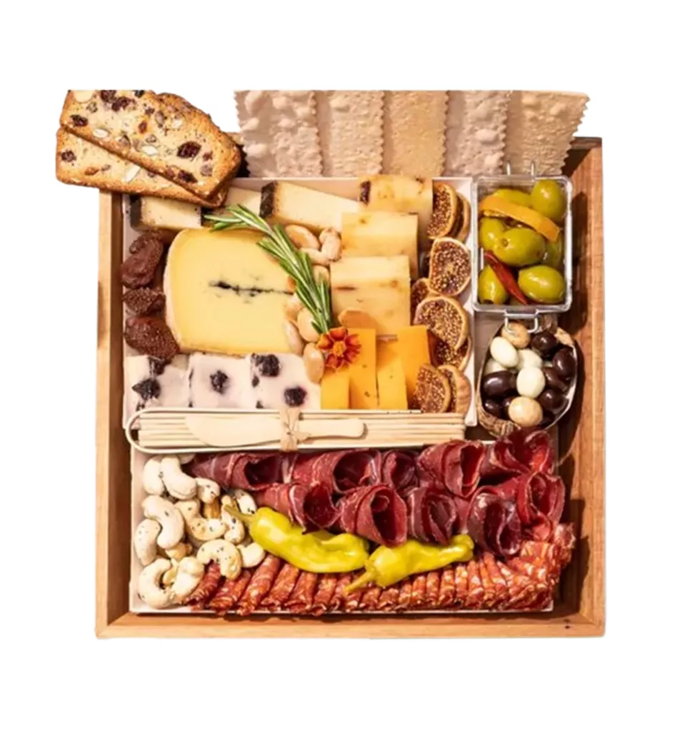 Deluxe Charcuterie & Cheese Board Set