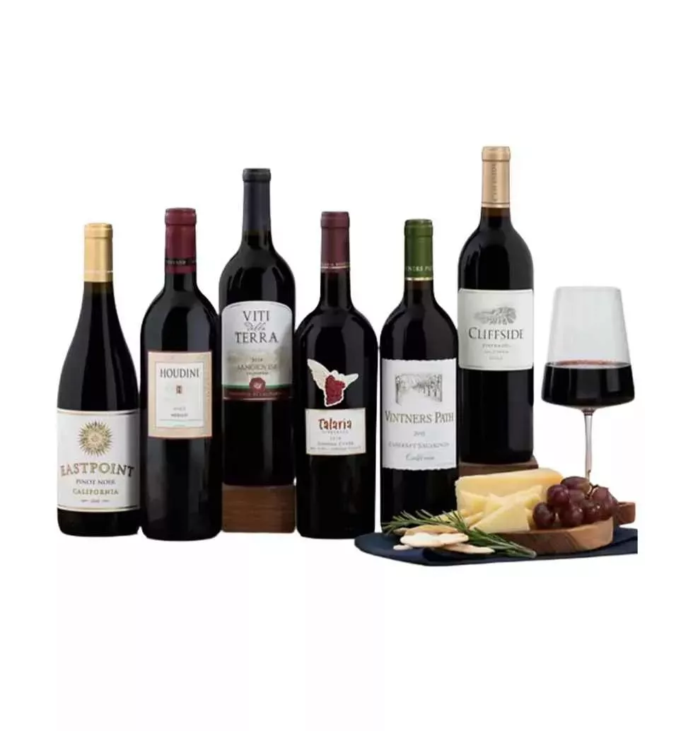 Premium Assortment Of Red Wines