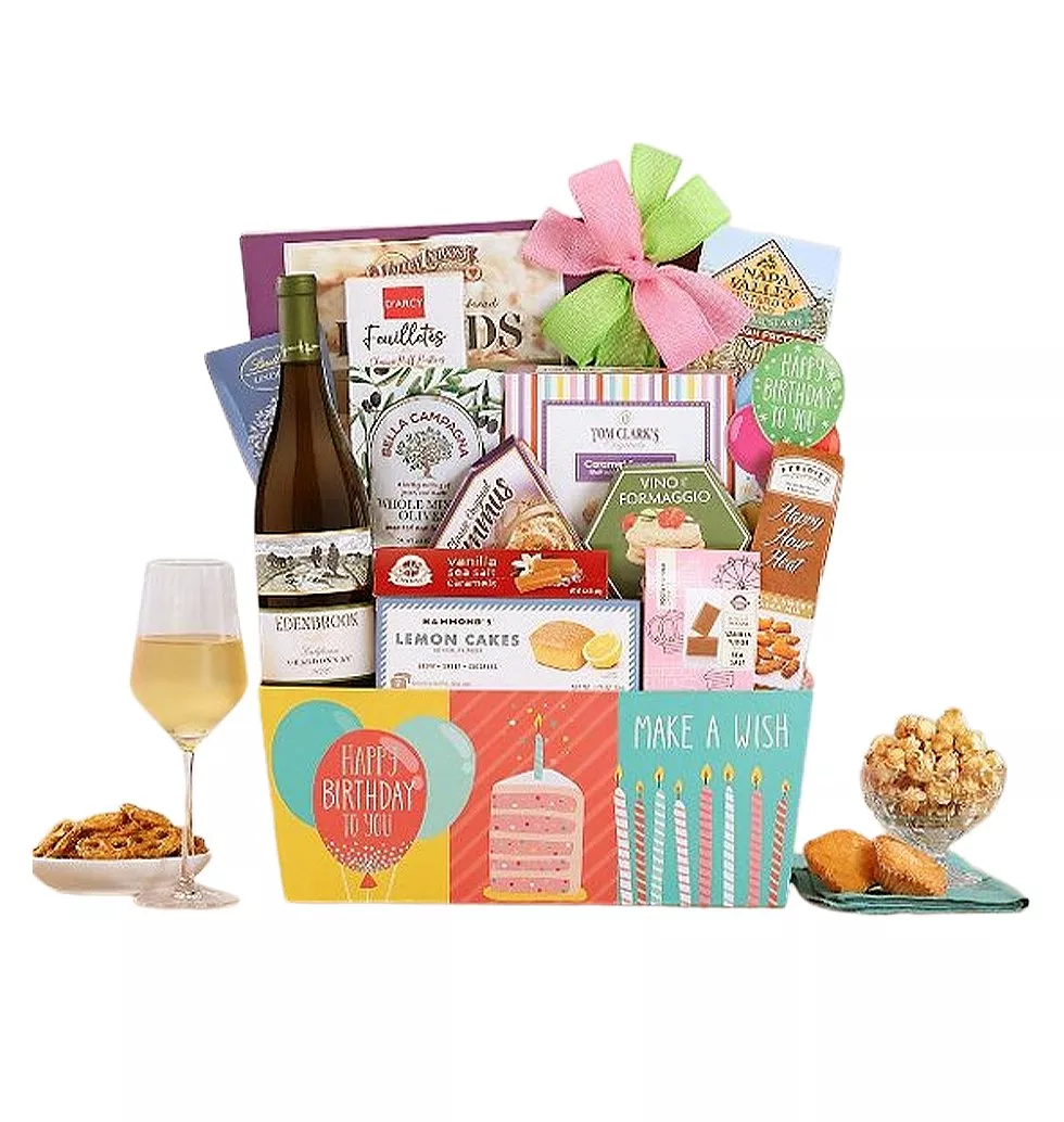 Sweet Sips Birthday Basket