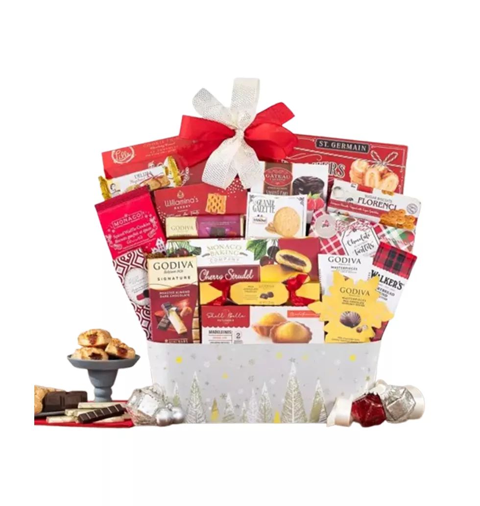 Gourmet Godiva Chocolate Gift Tower