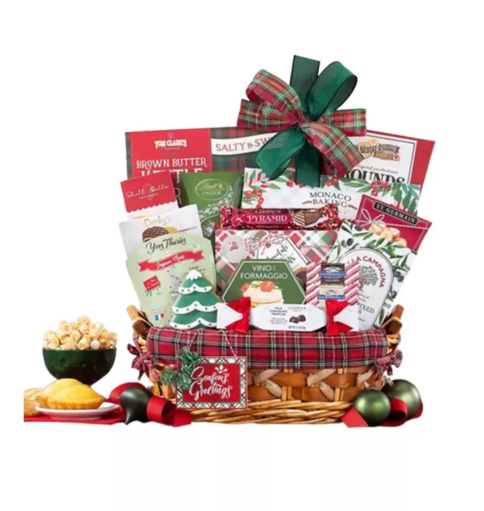 Merry Munchies Celebration Basket