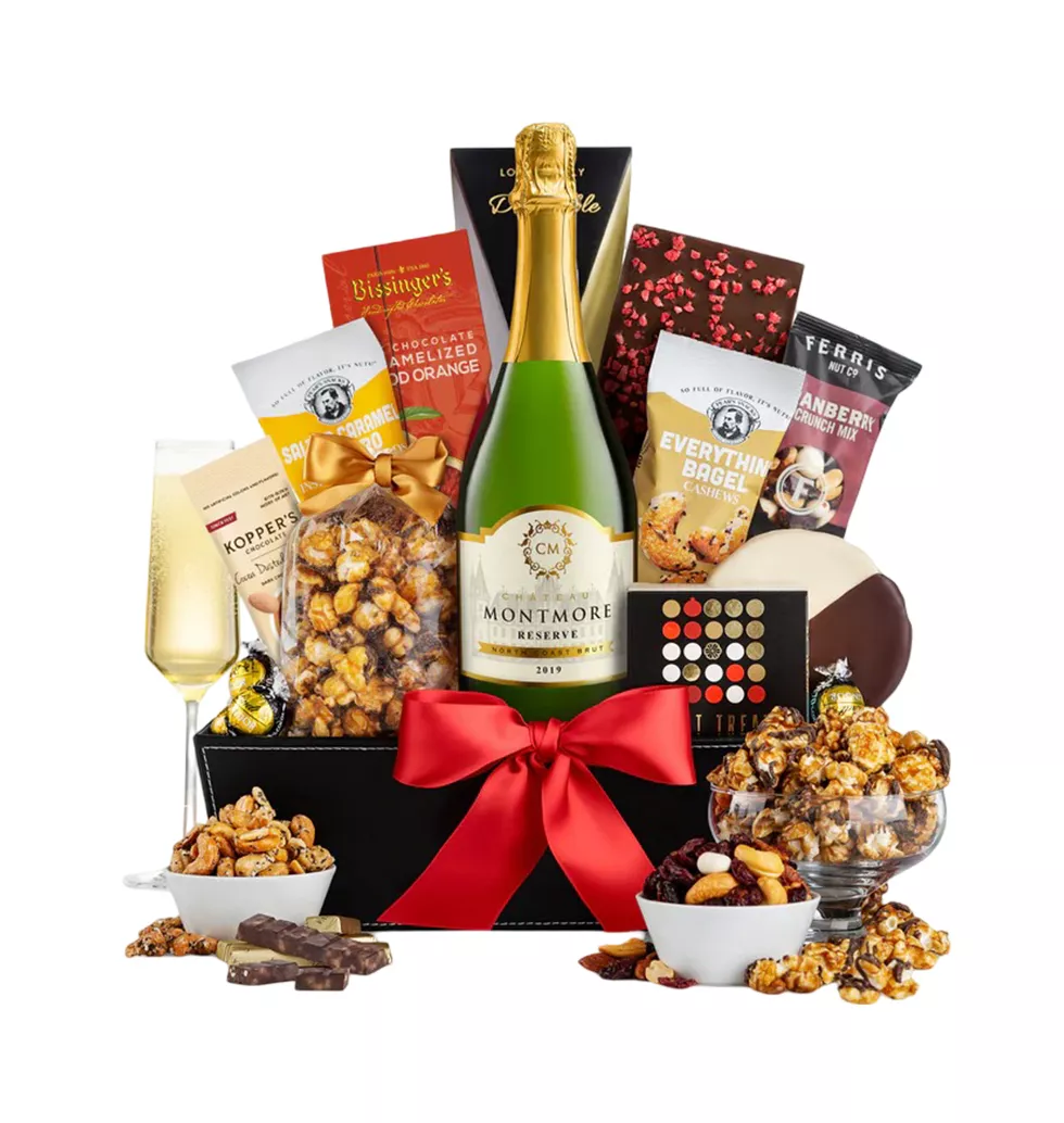 Sparkling Reserve with Sweet Indulgences Box