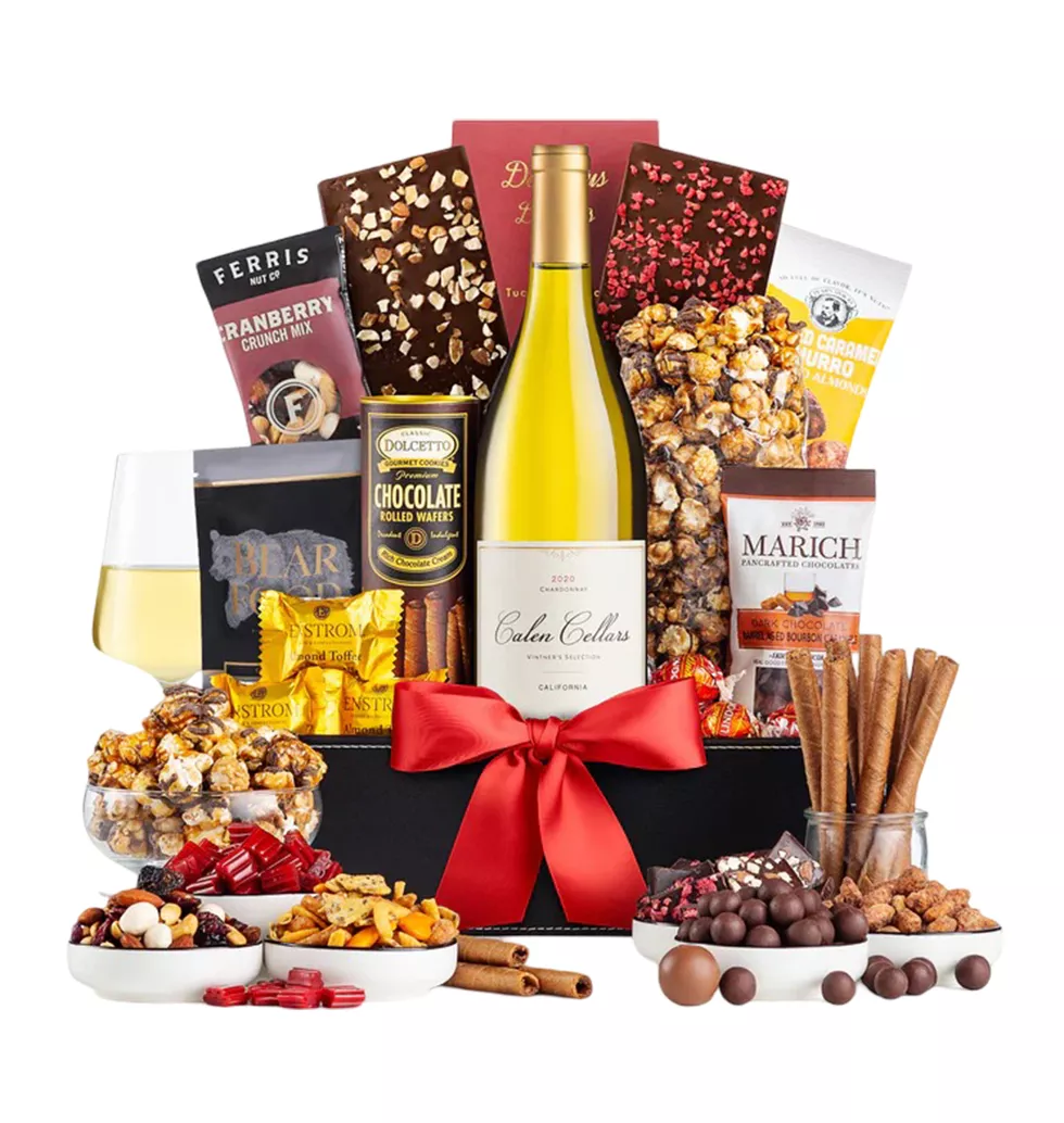 Chardonnay & Sweet Treats Delight Box