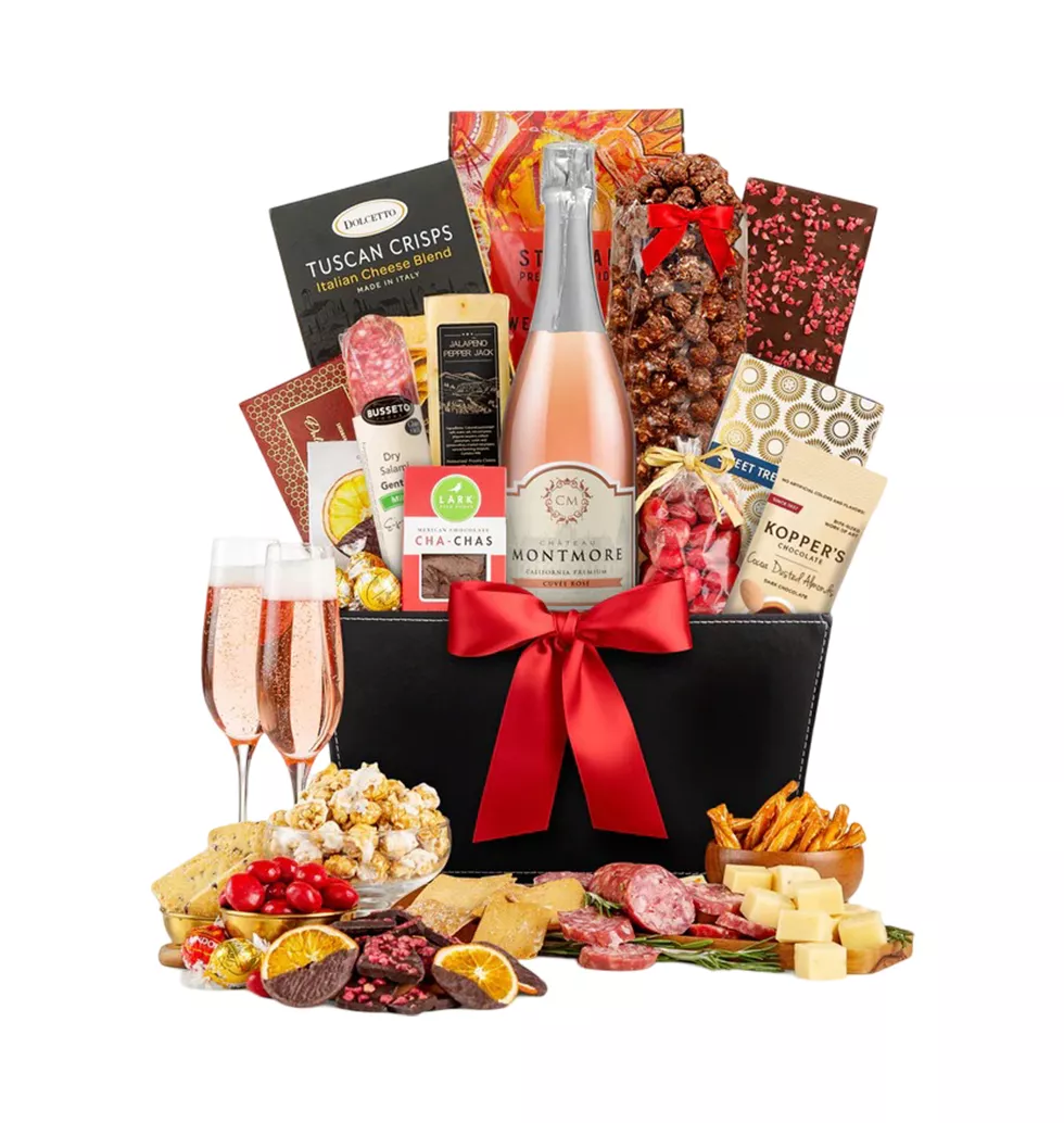 Rose & Sweet Delights Basket